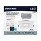 Satco 9W LED DW LP Regress Baffle DL 4 in. Square - Starfish IOT Tunable White and RGB 120V 90 CRI White S11565 - alternate 6